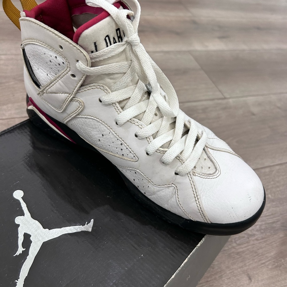 AIR JORDAN • Men 2011 7 Retro Cardinal • sz 8.5 - Picture 4 of 9